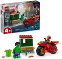 76287 - LEGO SUPER HEROES - IRON MAN Z MOTOCYKLEM I HULK