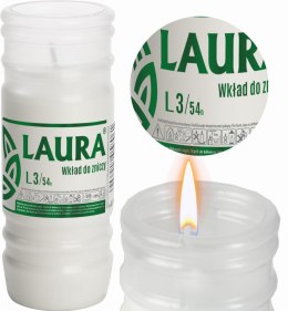 BISPOL - WKŁAD ZALEWANY LAURA L3 - 1 SZT.