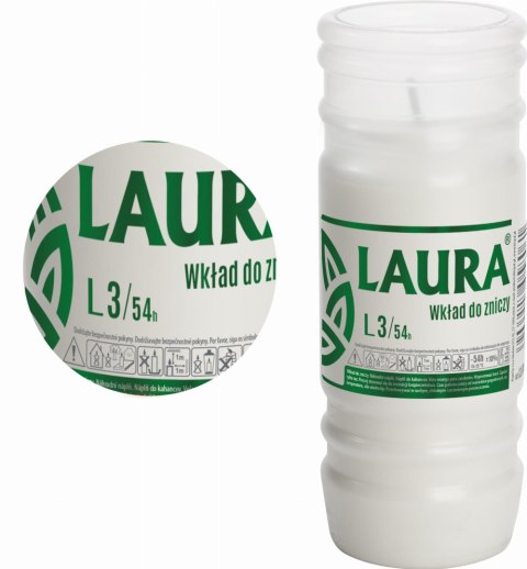 BISPOL - WKŁAD ZALEWANY LAURA L3 - 1 SZT. BISPOL - WKŁAD ZALEWANY LAURA L3 - 1 SZT.