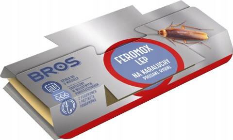 BROS - FEROMOx STANDARD - LEP NA KARALUCHY, PRUSAKI, RYBIKI - 10 SZT. BROS - FEROMOx STANDARD - LEP NA KARALUCHY, PRUSAKI, RYBIKI - 10 SZT.