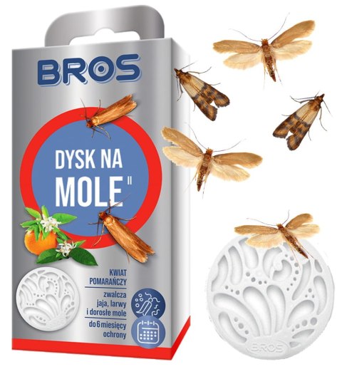 BROS - DYSK NA MOLE KWIAT POMARAńCZY - 1 SZT. BROS - DYSK NA MOLE KWIAT POMARAńCZY - 1 SZT.