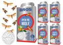 BROS - DYSK NA MOLE KWIAT POMARAńCZY - 5 SZT.