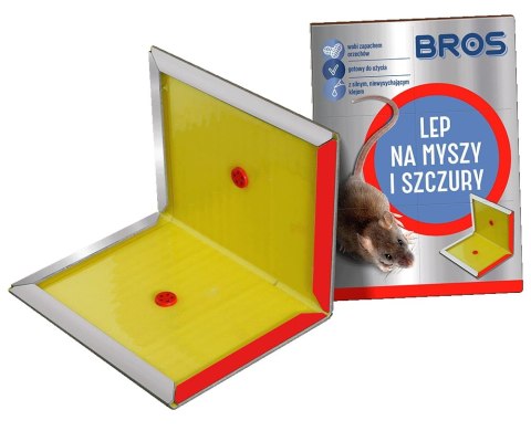BROS - LEP NA MYSZY I SZCZURY - 10 SZT. BROS - LEP NA MYSZY I SZCZURY - 10 SZT.