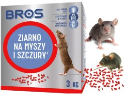 BROS - ZIARNO NA MYSZY I SZCZURY 3KG