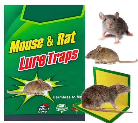 LEP NA MYSZY I SZCZURY PAKO - 10 SZT.