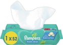 PAMPERS CHUSTECZKI NAWILŻANE FRESH CLEAN 52 SZT. - 12 OP.