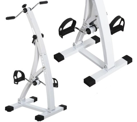ROWER TRENINGOWY DLA SENIORÓW 2W1 BIAŁY PAKO A90-158