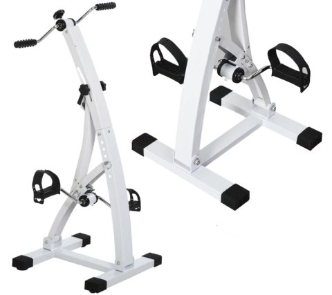 ROWER TRENINGOWY DLA SENIORÓW 2W1 BIAŁY PAKO A90-158