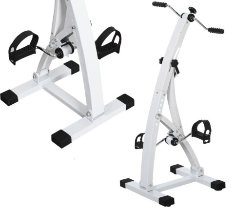 ROWER TRENINGOWY DLA SENIORÓW 2W1 BIAŁY PAKO A90-158