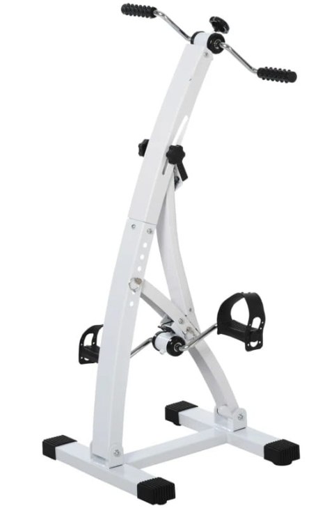 ROWER TRENINGOWY DLA SENIORÓW 2W1 BIAŁY PAKO A90-158