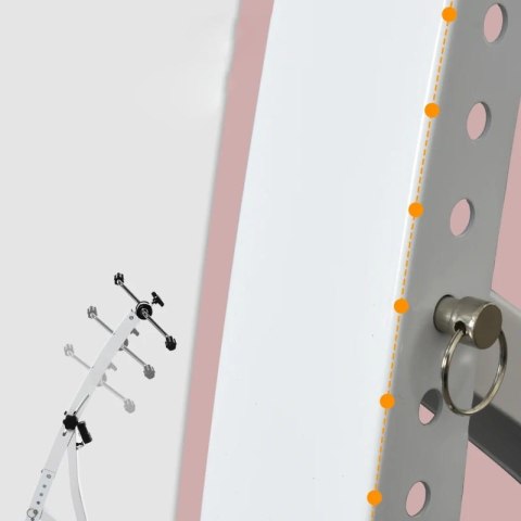 ROWER TRENINGOWY DLA SENIORÓW 2W1 BIAŁY PAKO A90-158