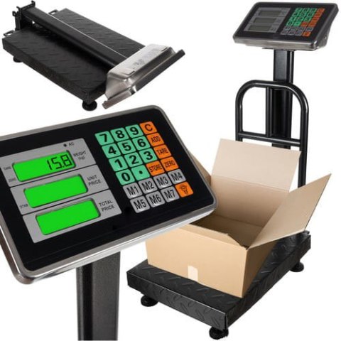 WAGA MAGAZYNOWA CZARNA DO 150KG