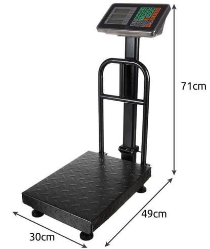 WAGA MAGAZYNOWA CZARNA DO 150KG