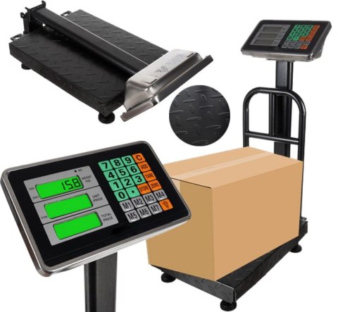 WAGA MAGAZYNOWA CZARNA DO 150KG