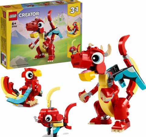31145 - LEGO CREATOR - CZERWONY SMOK 31145 - LEGO CREATOR - CZERWONY SMOK