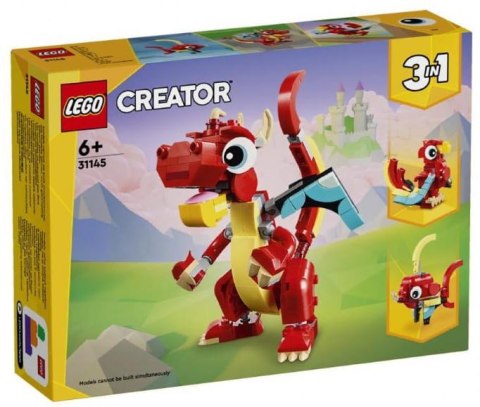 31145 - LEGO CREATOR - CZERWONY SMOK 31145 - LEGO CREATOR - CZERWONY SMOK