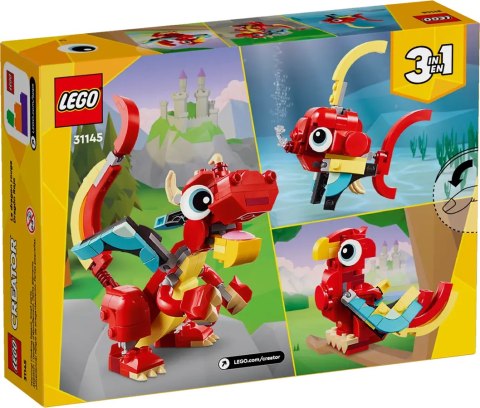 31145 - LEGO CREATOR - CZERWONY SMOK 31145 - LEGO CREATOR - CZERWONY SMOK