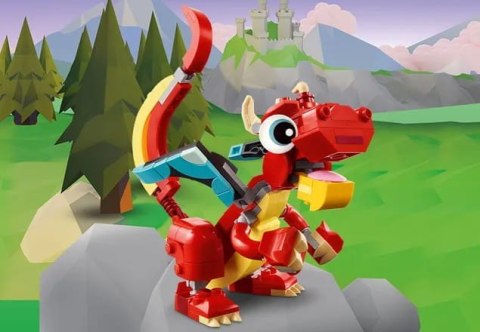 31145 - LEGO CREATOR - CZERWONY SMOK 31145 - LEGO CREATOR - CZERWONY SMOK