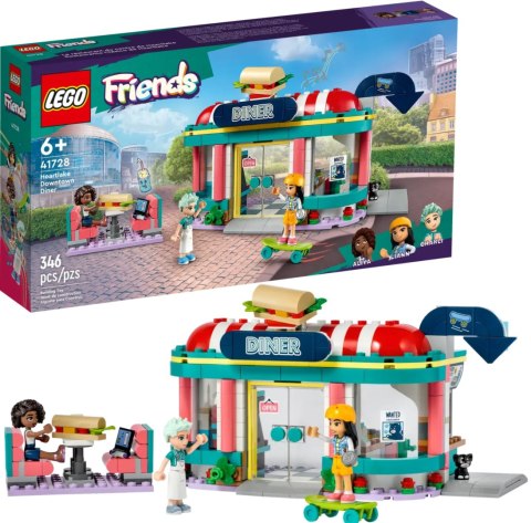 41728 - LEGO FRIENDS - BAR W ŚRÓDMIEŚCIU HEARTLAKE 41728 - LEGO FRIENDS - BAR W ŚRÓDMIEŚCIU HEARTLAKE
