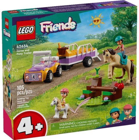42634 - LEGO FRIENDS - PRZYCZEPKA DLA KONIA I KUCYKA 42634 - LEGO FRIENDS - PRZYCZEPKA DLA KONIA I KUCYKA