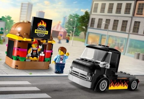 60404 - LEGO CITY - CIĘŻARÓWKA Z BURGERAMI 60404 - LEGO CITY - CIĘŻARÓWKA Z BURGERAMI