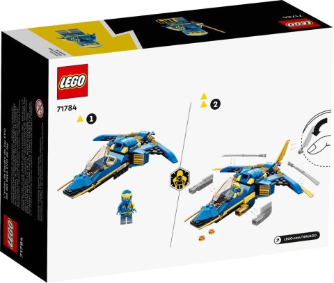 71784 - LEGO NINJAGO - ODRZUTOWIEC PONADDźWIĘKOWY JAY'A EVO 71784 - LEGO NINJAGO - ODRZUTOWIEC PONADDźWIĘKOWY JAY'A EVO