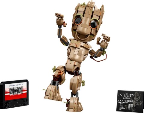 76217 - LEGO SUPER HEROES - JA JESTEM GROOT 76217 - LEGO SUPER HEROES - JA JESTEM GROOT