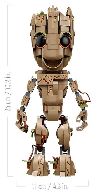 76217 - LEGO SUPER HEROES - JA JESTEM GROOT 76217 - LEGO SUPER HEROES - JA JESTEM GROOT