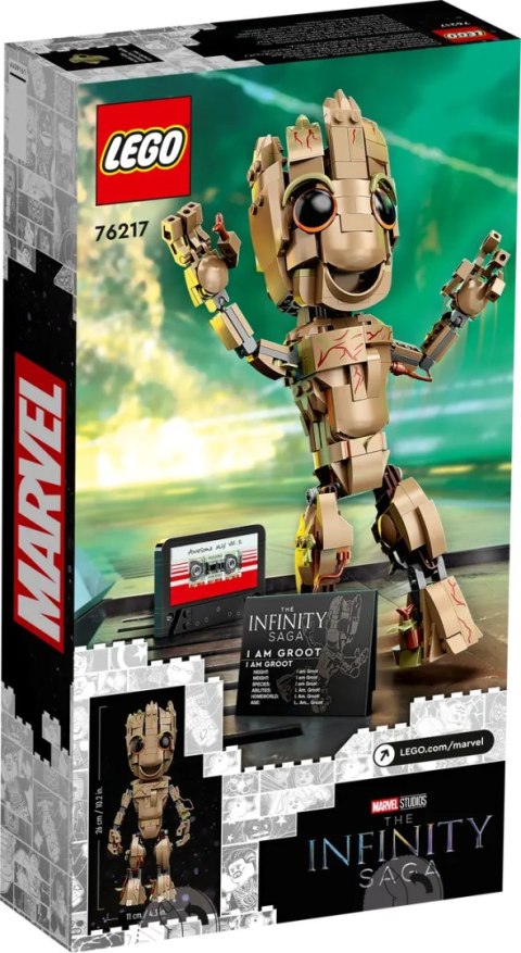 76217 - LEGO SUPER HEROES - JA JESTEM GROOT 76217 - LEGO SUPER HEROES - JA JESTEM GROOT