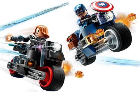 76260 - LEGO SUPER HEROES - MOTOCYKLE CZARNEJ WDOWY I KAPITANA AMERYKI 76260 - LEGO SUPER HEROES - MOTOCYKLE CZARNEJ WDOWY I KAPITANA AMERYKI