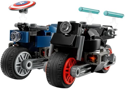 76260 - LEGO SUPER HEROES - MOTOCYKLE CZARNEJ WDOWY I KAPITANA AMERYKI 76260 - LEGO SUPER HEROES - MOTOCYKLE CZARNEJ WDOWY I KAPITANA AMERYKI
