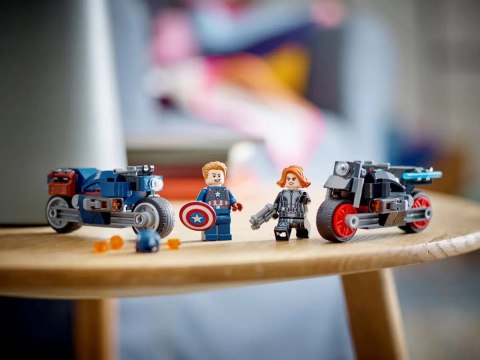 76260 - LEGO SUPER HEROES - MOTOCYKLE CZARNEJ WDOWY I KAPITANA AMERYKI 76260 - LEGO SUPER HEROES - MOTOCYKLE CZARNEJ WDOWY I KAPITANA AMERYKI