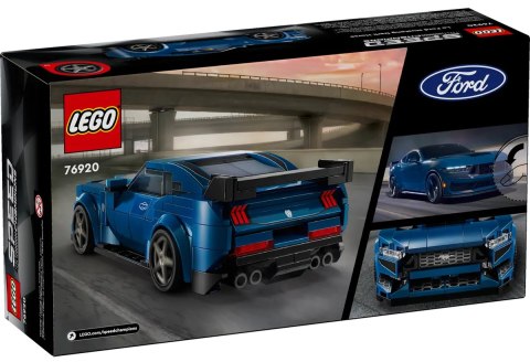 76920 - LEGO SPEED CHAMPIONS - SPORTOWY FORD MUSTANG DARK HORSE 76920 - LEGO SPEED CHAMPIONS - SPORTOWY FORD MUSTANG DARK HORSE