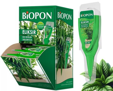 BOPON - ELIKSIR DO ROŚLIN ZIELONYCH 40ML - DISP - 36 SZT. BOPON - ELIKSIR DO ROŚLIN ZIELONYCH 40ML - DISP - 36 SZT.