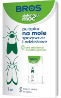 BROS - ZIELONA MOC PUŁAPKA NA MOLE SPOŻYWCZE I ODZIEŻOWE - 10 SZT.