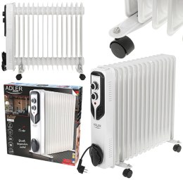 GRZEJNIK OLEJOWY (15 ŻEBEREK) 2500W ADLER AD 7819