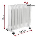 GRZEJNIK OLEJOWY (15 ŻEBEREK) 2500W ADLER AD 7819