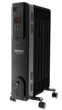 GRZEJNIK OLEJOWY CZARNY (7 ŻEBEREK) 1500W CAMRY CR 7812