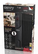 GRZEJNIK OLEJOWY CZARNY (7 ŻEBEREK) 1500W CAMRY CR 7812