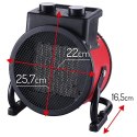 NAGRZEWNICA CERAMICZNA 2400W CAMRY CR 7743