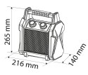 NAGRZEWNICA ELEKTRYCZNA CERAMICZNA PTC, 2KW NOWY MODEL