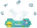 PAMPERS CHUSTECZKI NAWILŻANE FRESH CLEAN 4 x 80 SZT.