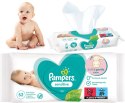 PAMPERS CHUSTECZKI NAWILŻANE SENSITIvE 52 SZT. - 12 OP.