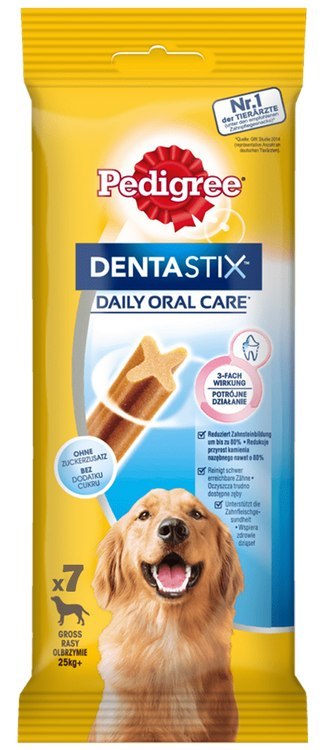 PEDIGREE DENTASTIx DUŻE RASY (25KG+) 8x270G PEDIGREE DENTASTIx DUŻE RASY (25KG+) 8x270G