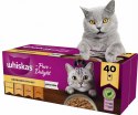 WHISKAS PURE DELIGHT DROBIOWE FRYKASY KARMA W GALARETCE 40x85G