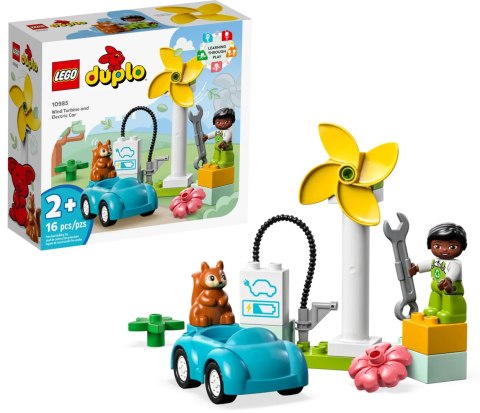 10985 - LEGO DUPLO - TURBINA WIATROWA I SAMOCHÓD ELEKTRYCZNY 10985 - LEGO DUPLO - TURBINA WIATROWA I SAMOCHÓD ELEKTRYCZNY