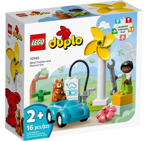 10985 - LEGO DUPLO - TURBINA WIATROWA I SAMOCHÓD ELEKTRYCZNY 10985 - LEGO DUPLO - TURBINA WIATROWA I SAMOCHÓD ELEKTRYCZNY