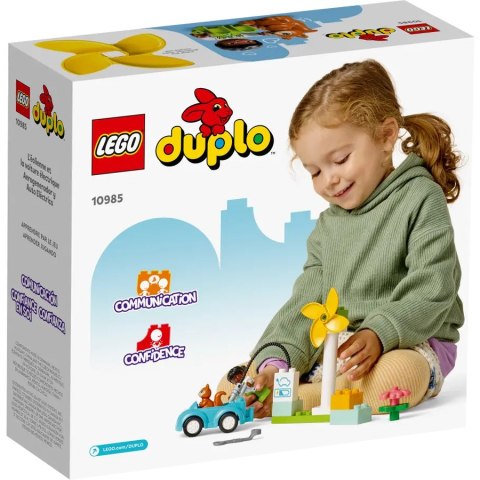 10985 - LEGO DUPLO - TURBINA WIATROWA I SAMOCHÓD ELEKTRYCZNY 10985 - LEGO DUPLO - TURBINA WIATROWA I SAMOCHÓD ELEKTRYCZNY