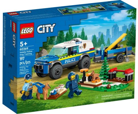 60369 - LEGO CITY - SZKOLENIE PSÓW POLICYJNYCH W TERENIE 60369 - LEGO CITY - SZKOLENIE PSÓW POLICYJNYCH W TERENIE