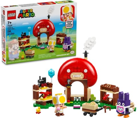 71429 - LEGO SUPER MARIO - NABBIT W SKLEPIE TOADA — ZESTAW ROZSZERZAJĄCY 71429 - LEGO SUPER MARIO - NABBIT W SKLEPIE TOADA — ZESTAW ROZSZERZAJĄCY